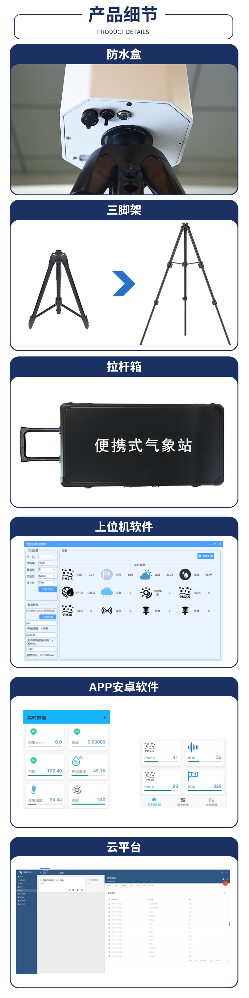 便携式气象站